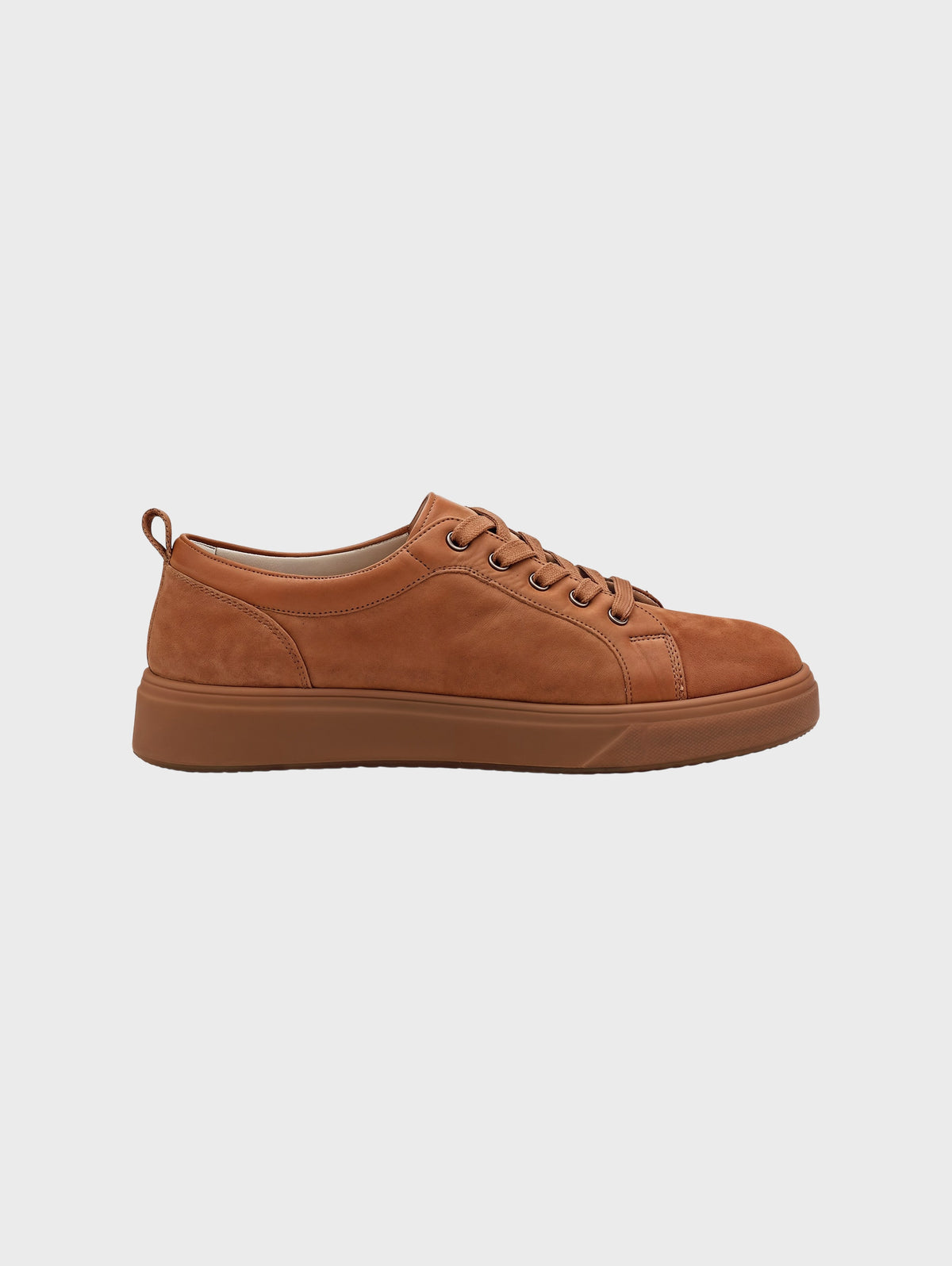 Suede Lace-Up Sneakers-4
