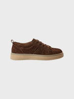 Suede Lace-Up Sneakers
