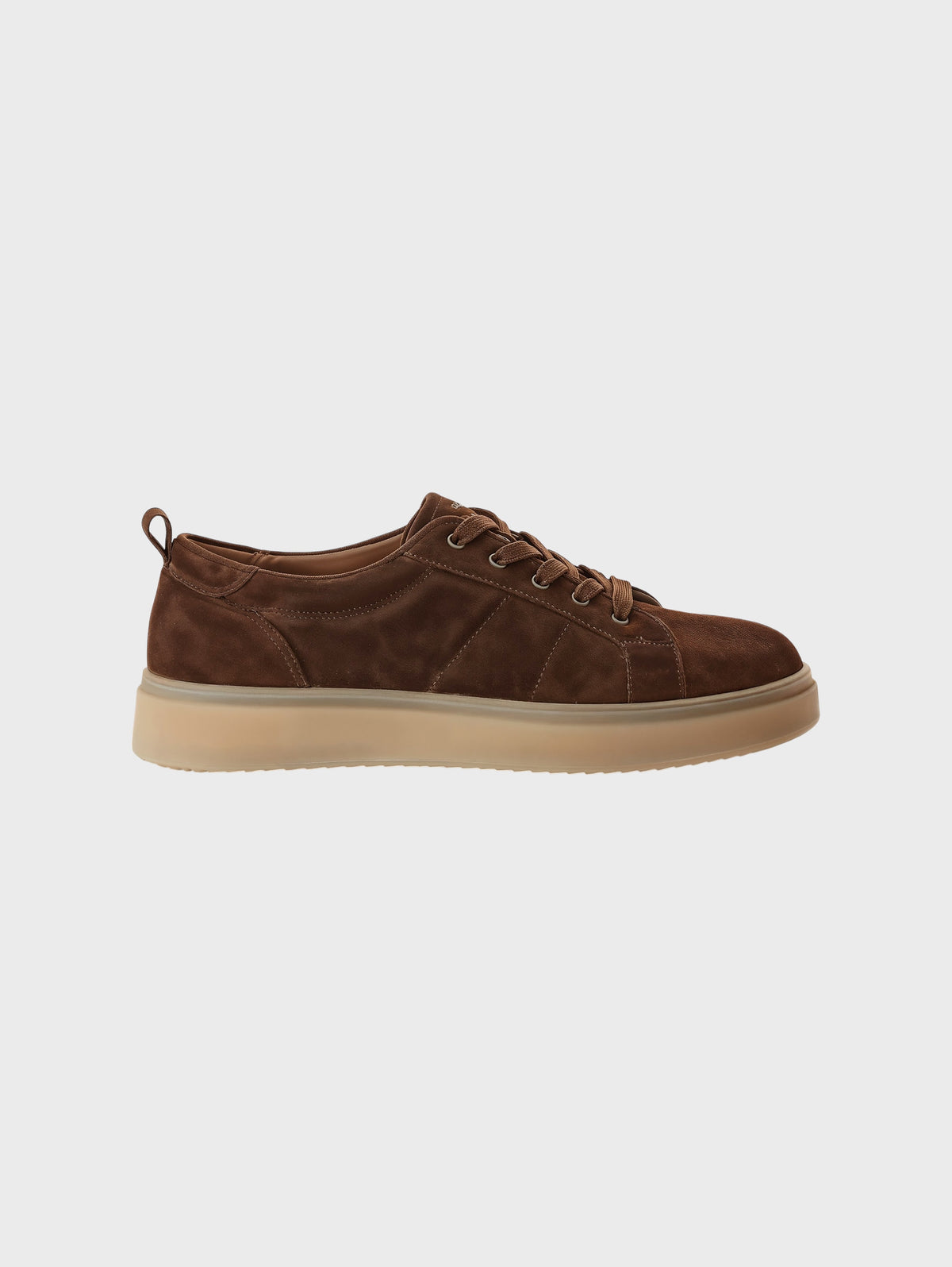 Suede Lace-Up Sneakers-2