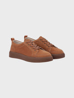 Suede Lace-Up Sneakers