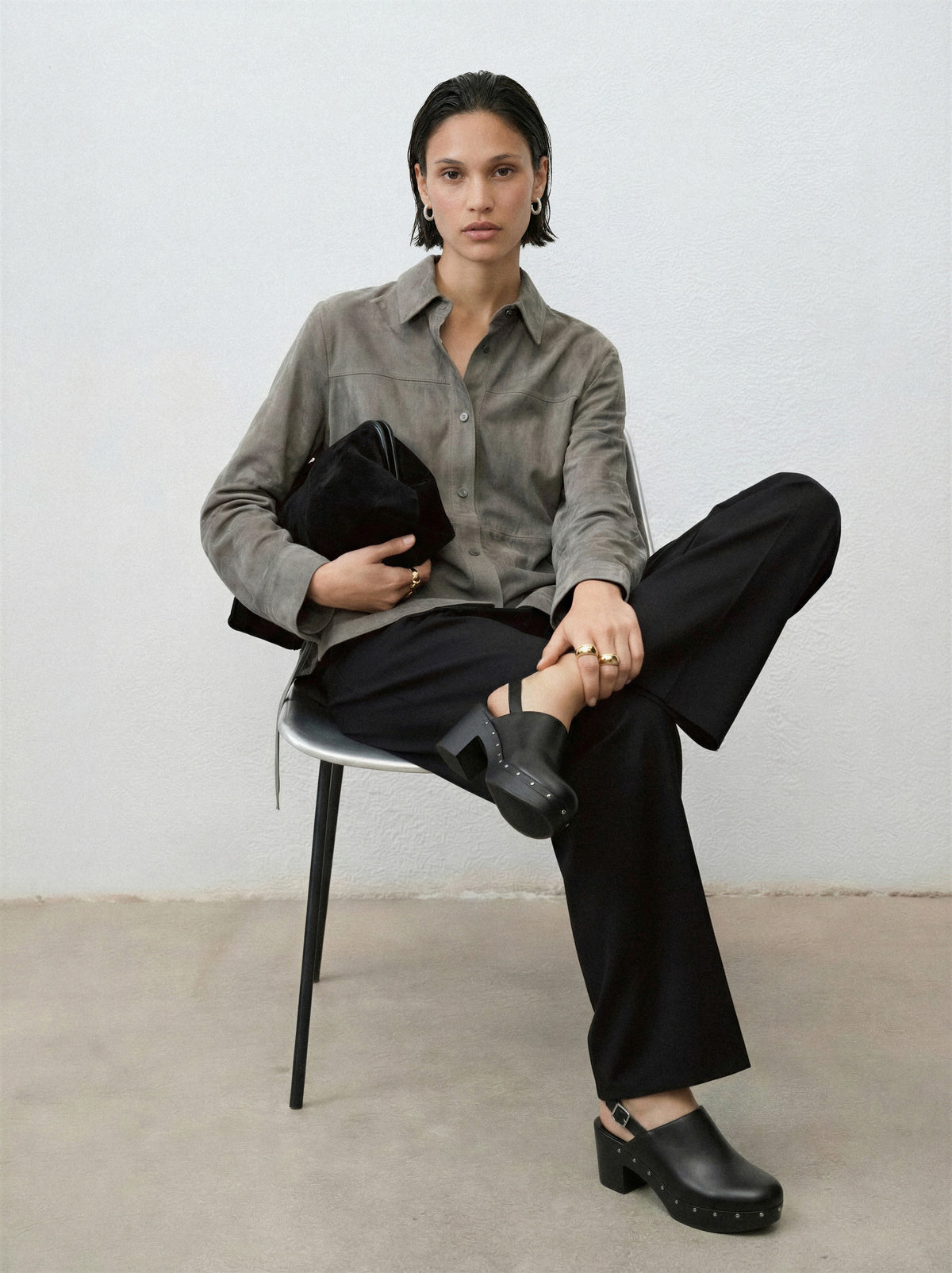 Platform Slingback Clogs