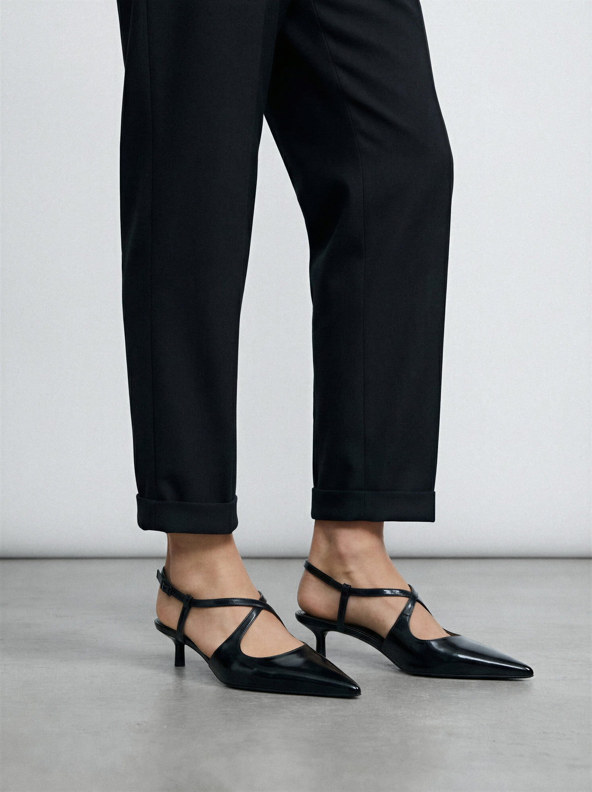 Slingback Kitten Heels-3