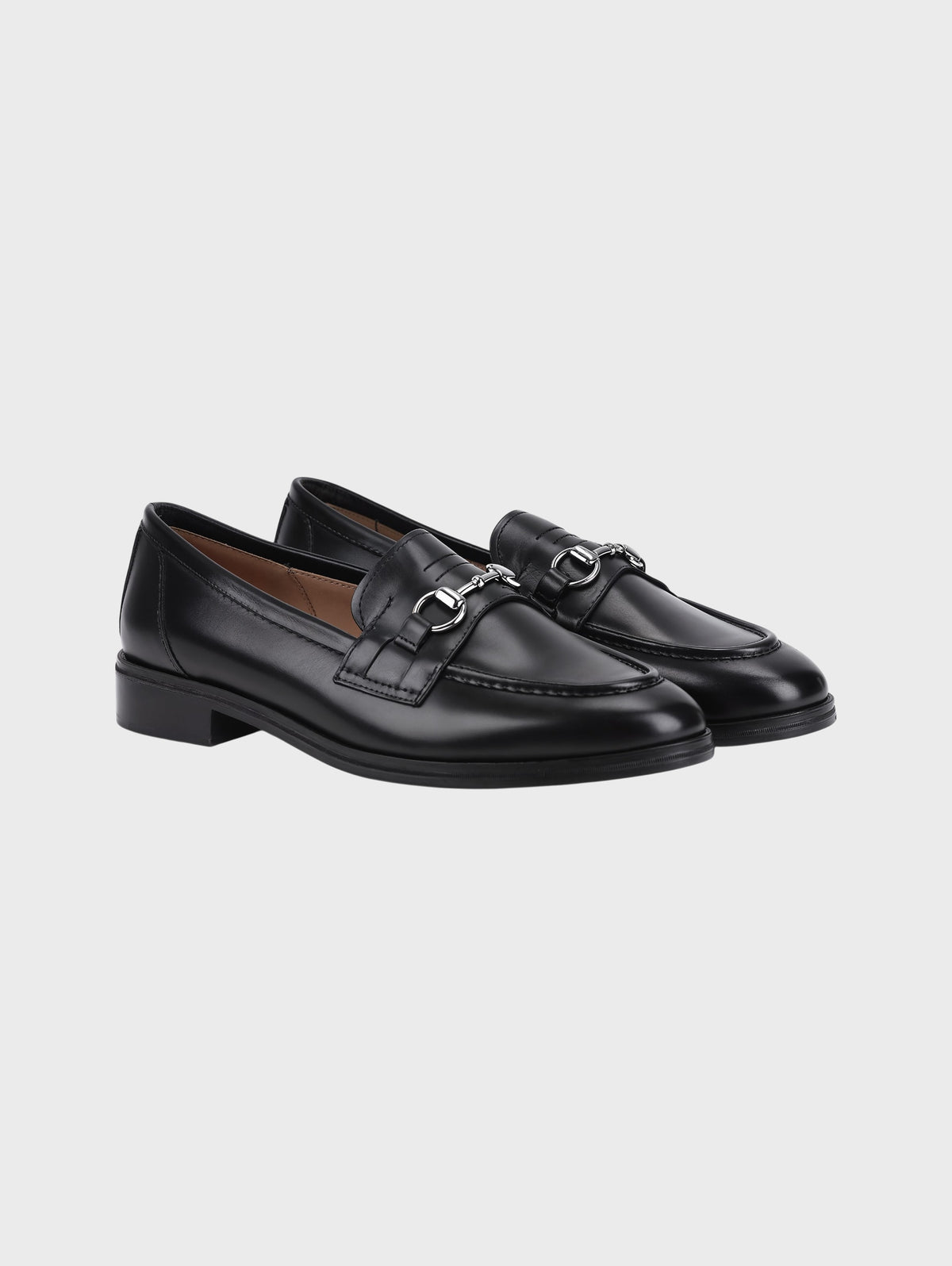 Horsebit Leather Loafers-2