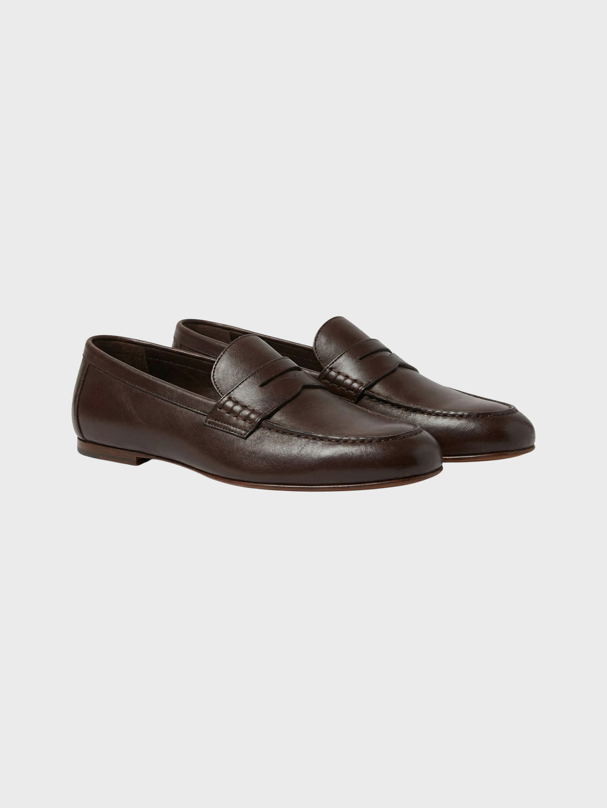 Penny Leather Loafers-3
