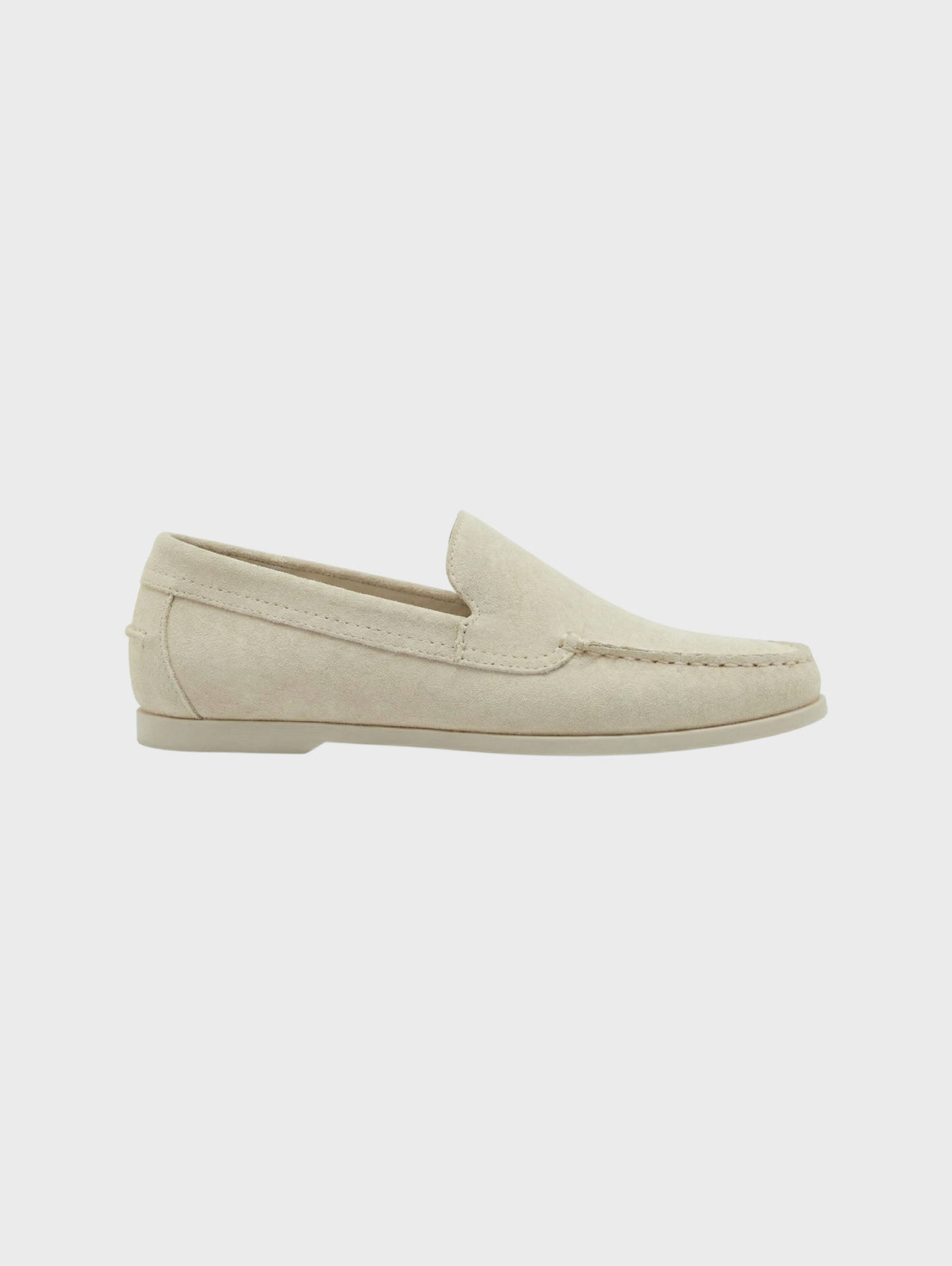 Suede Slip-On Loafers-4