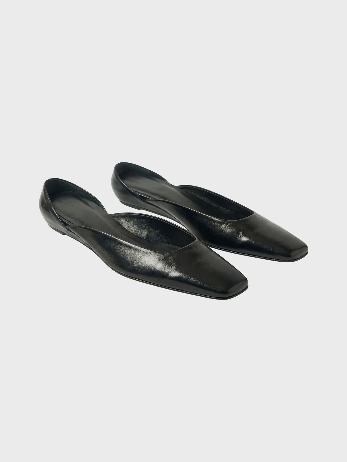 Leather Ballet Flats-2