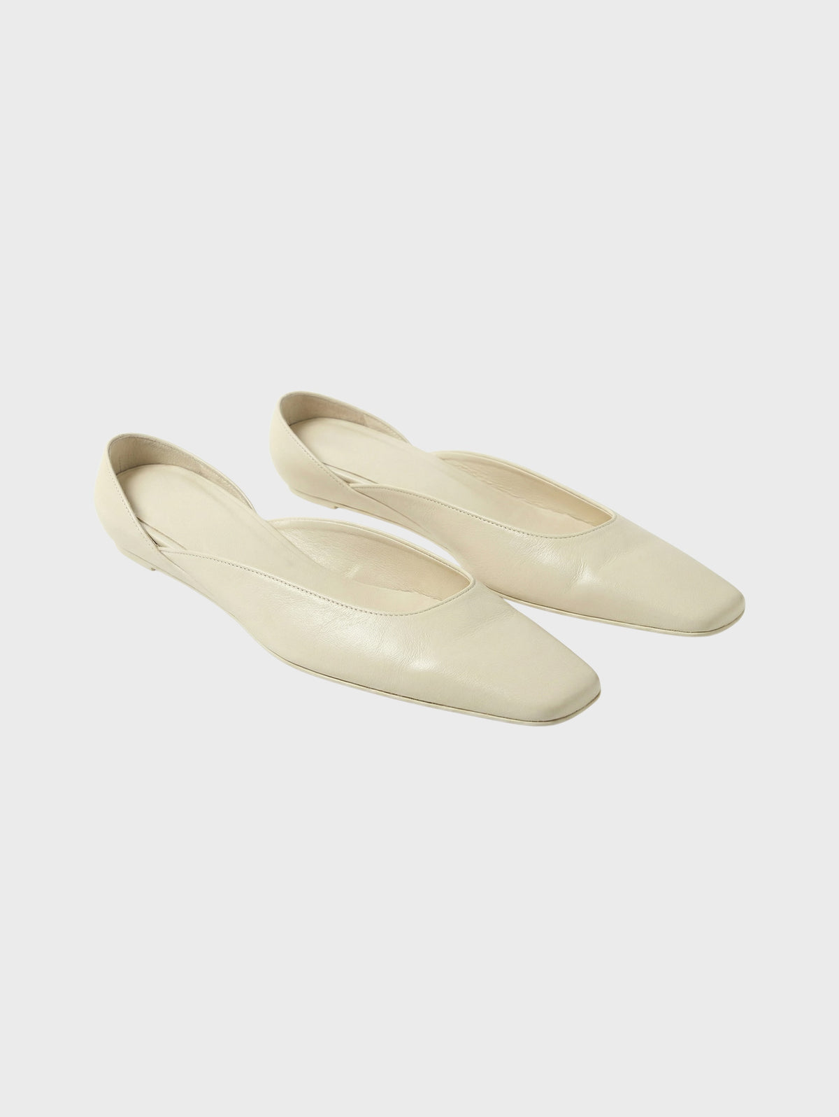 Leather Ballet Flats-3