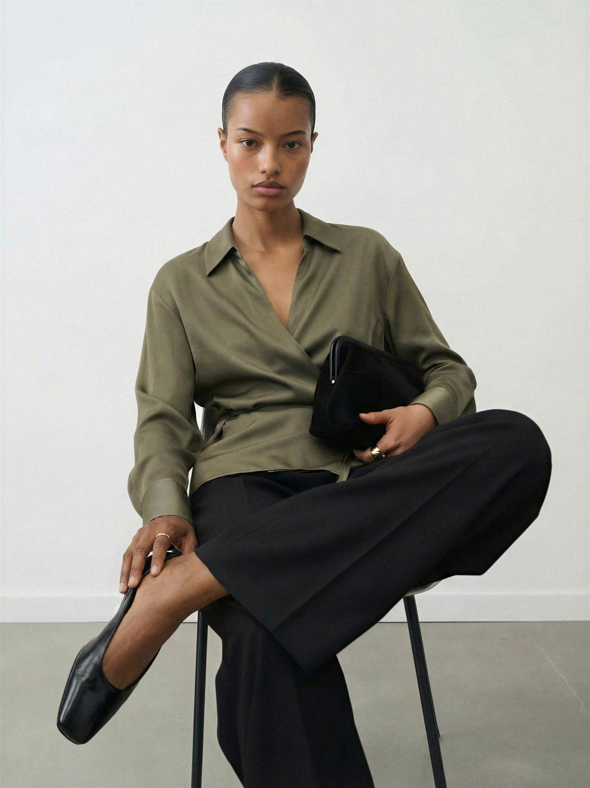 Leather Ballet Flats-4